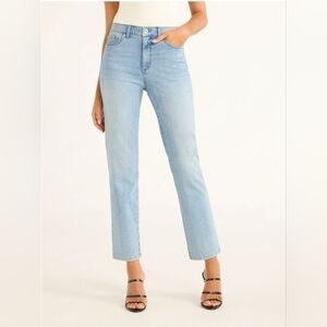 Sofia Jeans Women's Beatrix Relaxed Boyfriend Mid Rise Jeans, 27" Inseam